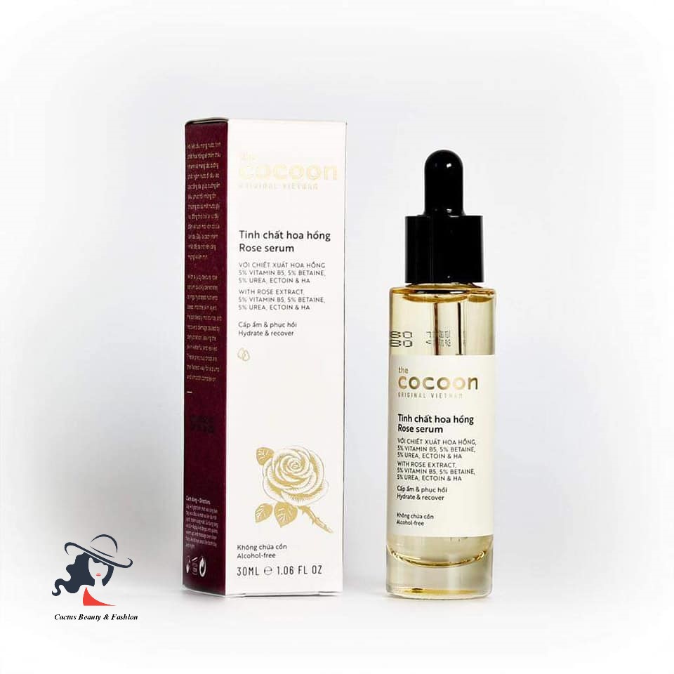 Tinh chất dưỡng da Hoa Hồng Cocoon Rose Serum