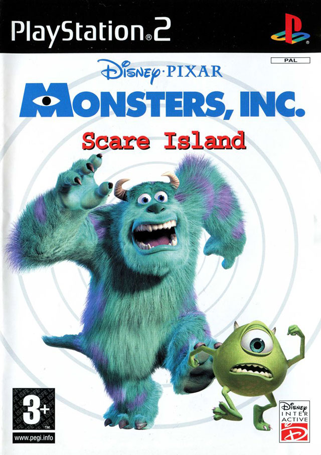 Game ps2 monster INC