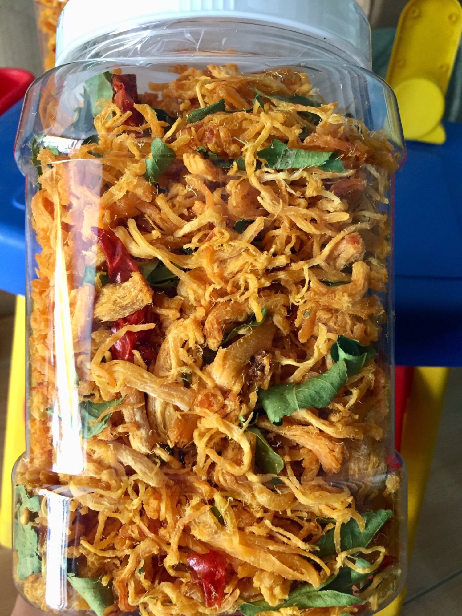 [HCM]1KG KHÔ GÀ LÁ CHANH