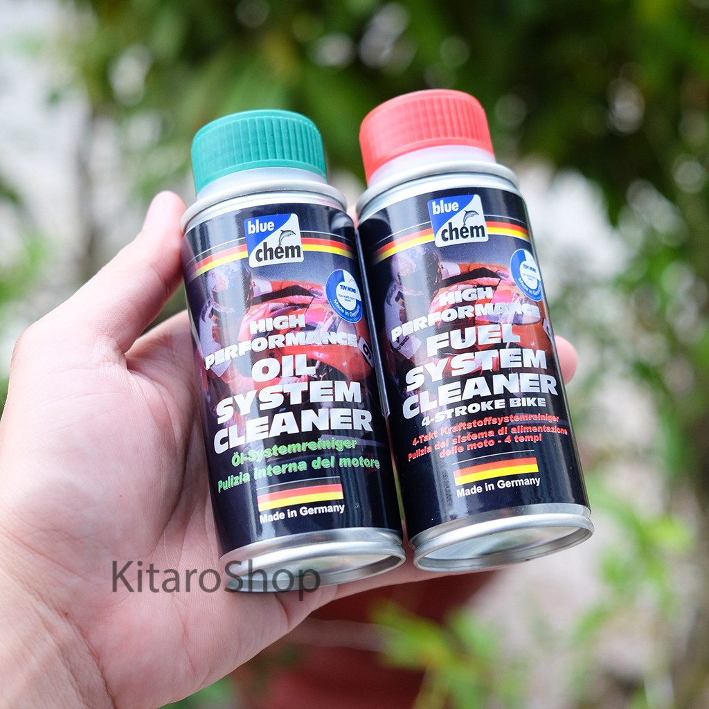 Súc Động Cơ Bluechem Oil System Cleaner 50ml