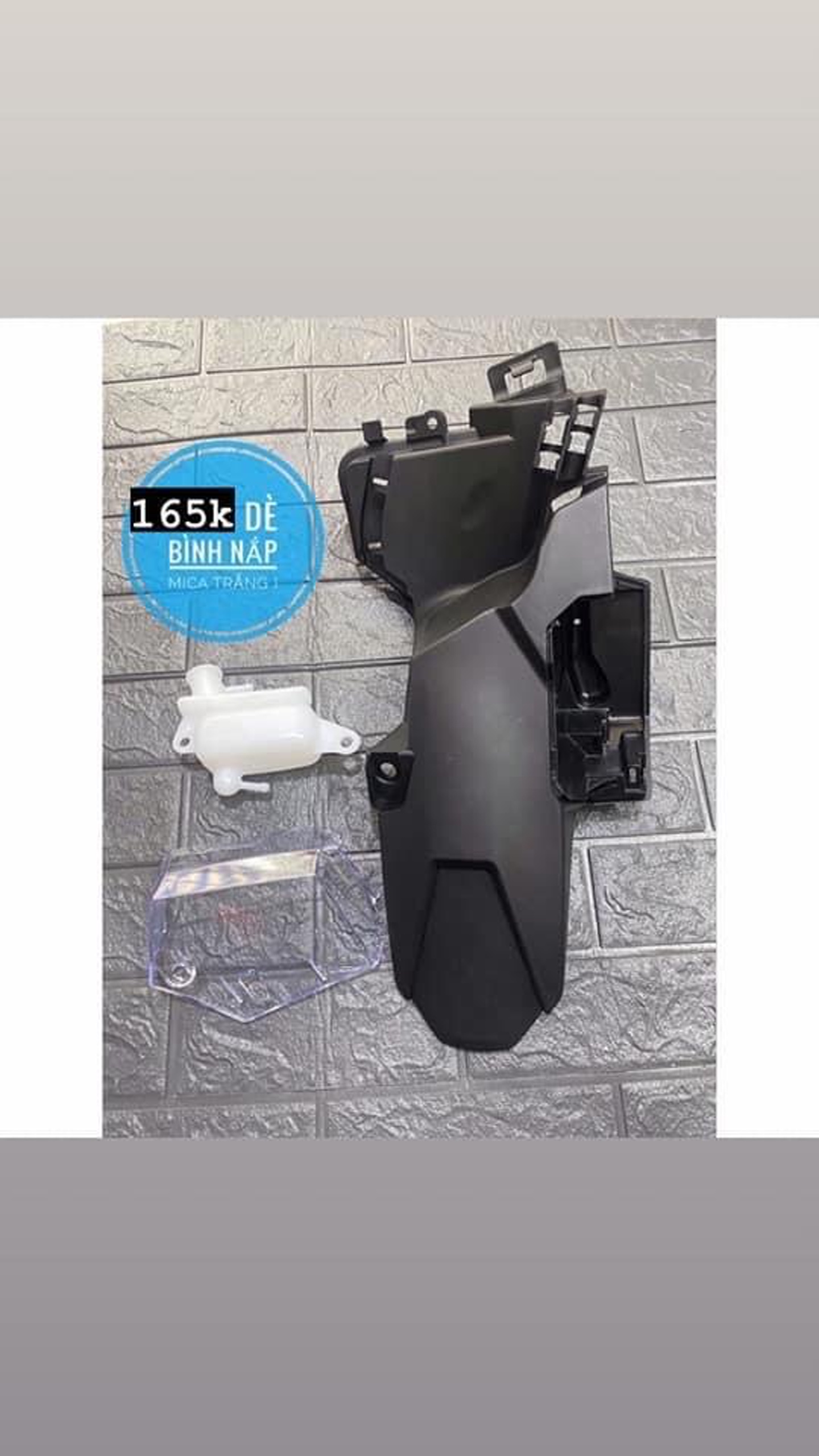 COMBO 3 MÓN Dè con chắn bùn sau cho AB, Click, Vario