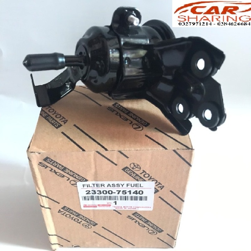 Lọc xăng có pát loại Tốt Toyota Innova, Fortuner 2009-2015; MÃ SP: 23300-75140