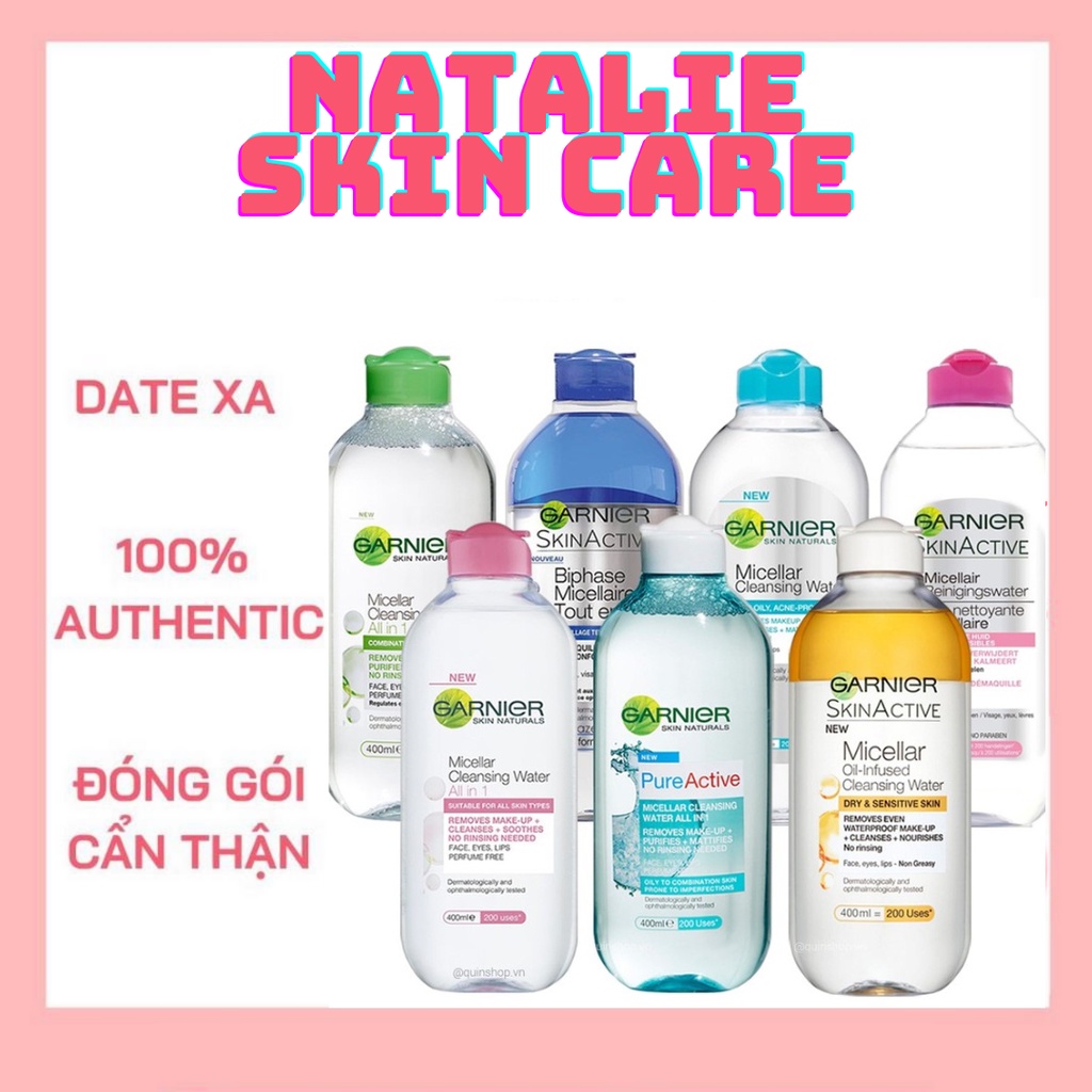[Phân Loại/Size] Nước Tẩy Trang Garnier Micellar Cleansing Water