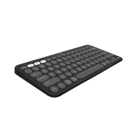 Bàn phím Bluetooth Logitech K380s Pebble 2 - Đa thiết bị, Phím tắt tùy chỉnh, Mỏng nhẹ, Easy-Switch ( Logitech K380 S ) - Hàng chính hãng
