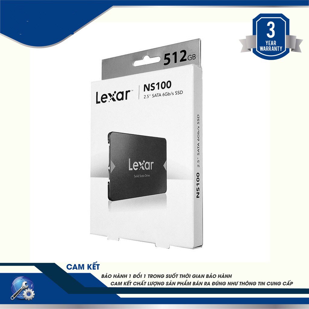 [Xả Hàng 192] Ổ Cứng Gắn Trong SSD Lexar 512GB NS100