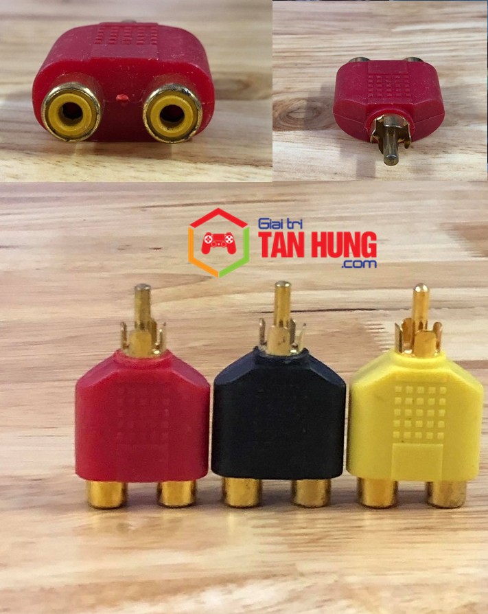 Jack đổi âm thanh Av từ 1 đầu đực ra 2 đầu cái