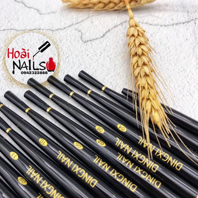 Set cọ Nhật Dingxi 15c Phụ kiện Nail