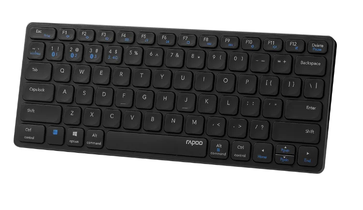 Rapuo e9050g wireless keyboard (wireless/Bluetooth 3.0/ 5.0/wireless 2.4GHz) -authentic
