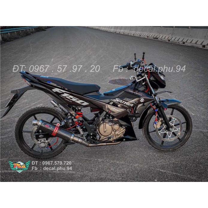 Tem rời Satria rời xám đen mới (x)|mẫu mã đa dạng|chi tiết sắc nét|nhận làm Tem rời theo yêu cầu, cam kết hàng đúng với hình mô tả