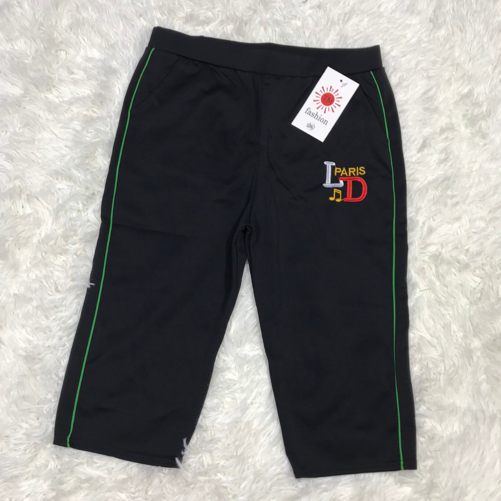 Quần thun ôm/quần legging lửng nữ viền nhí co giãn, thoáng mát