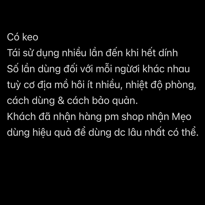 Miếng dán ngực không rớt siêu bám dính