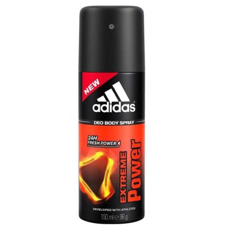 Xịt khử mùi nam Adidas Deo Body Spray 24H Fresh Power 150ml #Extreme Power
