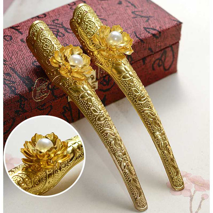 1 móng tay cổ trang hộ chỉ hộ giáp móng nhà Thanh