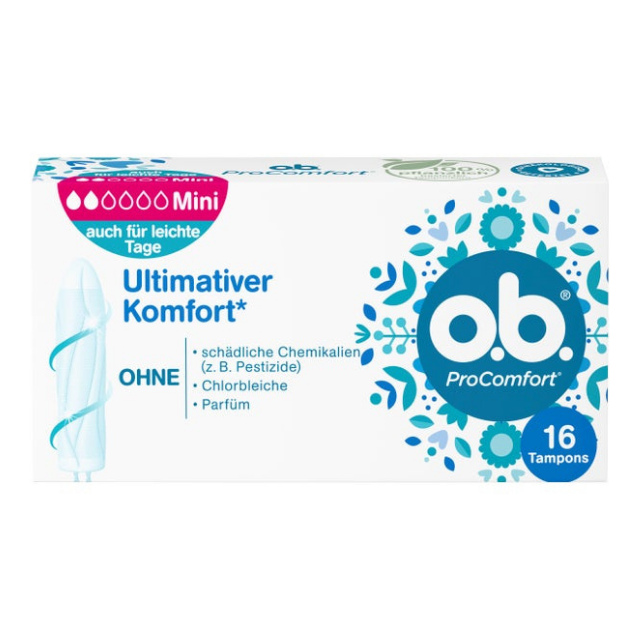 Băng vệ sinh Tampon Ob MINI của Đức
