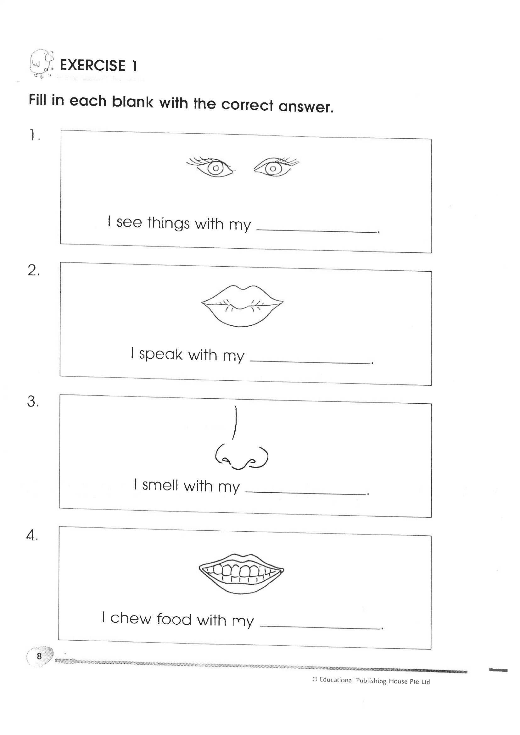 Vocabulary for Kindergarten (Sách đen trắng)