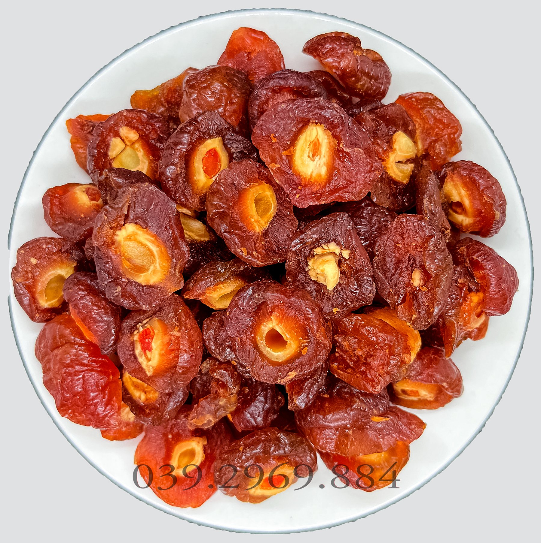 Mận chẻ (đào chẻ) sấy dẻo 250g/ 500g/ 1kg