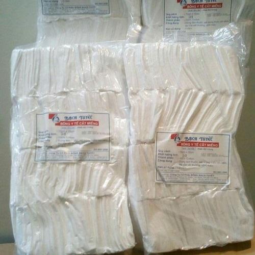 Bông Bạch Tuyết cắt miếng 1 KG 7x7cm