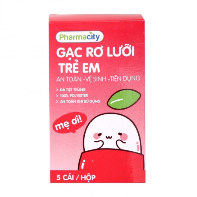 Gạc rơ lưỡi Pharmacity (5 cái/hộp)