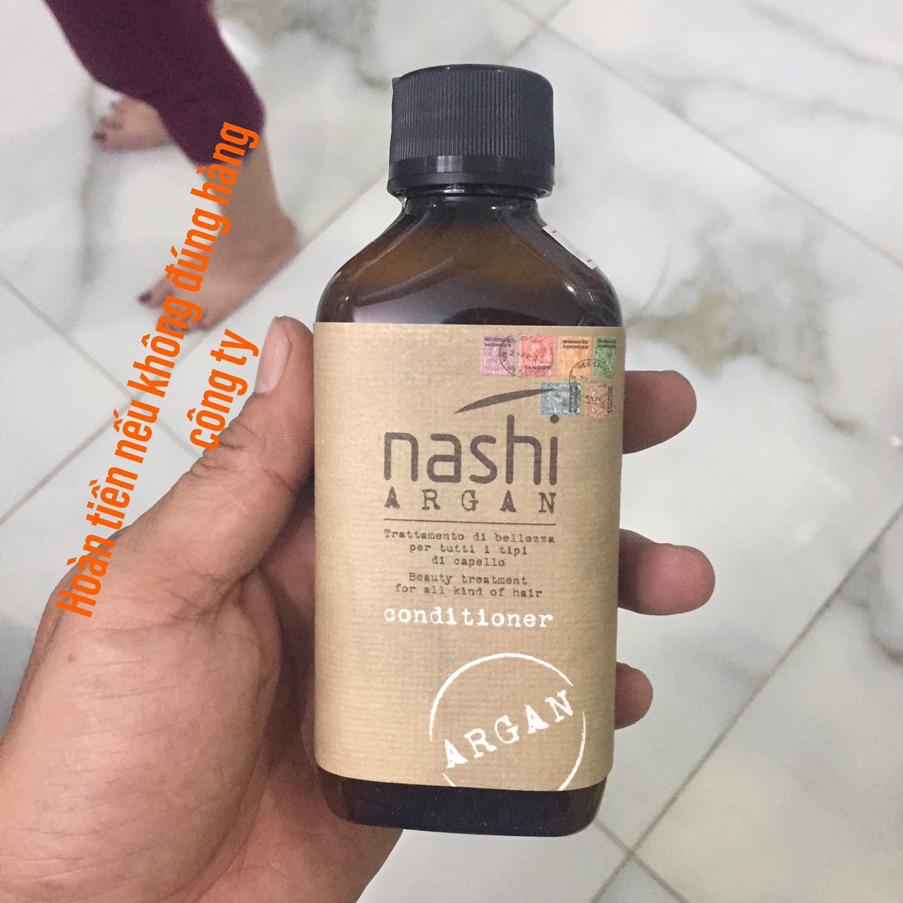 [HCM]DẦU XẢ PHỤC HỒI NASHI ARGAN 200ml