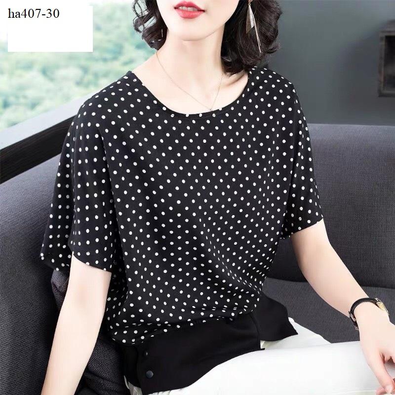 ha407- ÁO THIẾT KẾ TAY CÁNH DƠI THANH LỊCH