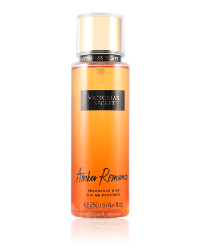 Xịt thơm toàn thân Amber Romance Fragrance Mist Victoria’s Secret 250ml (Tặng Mặt Nạ Mắt Collagen Crystal Eyelid Patch)
