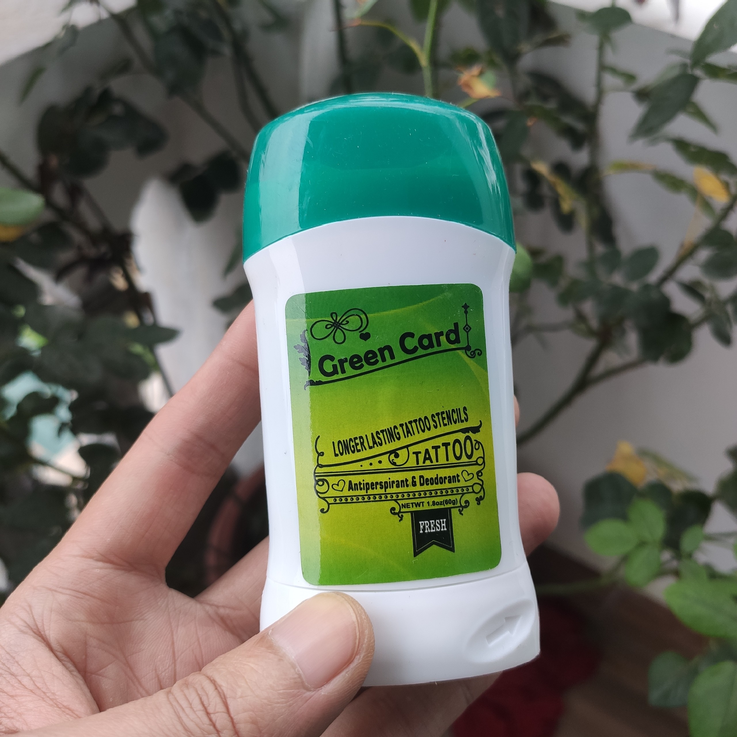 Sáp scan in hình xăm green card 60ml / 2oz