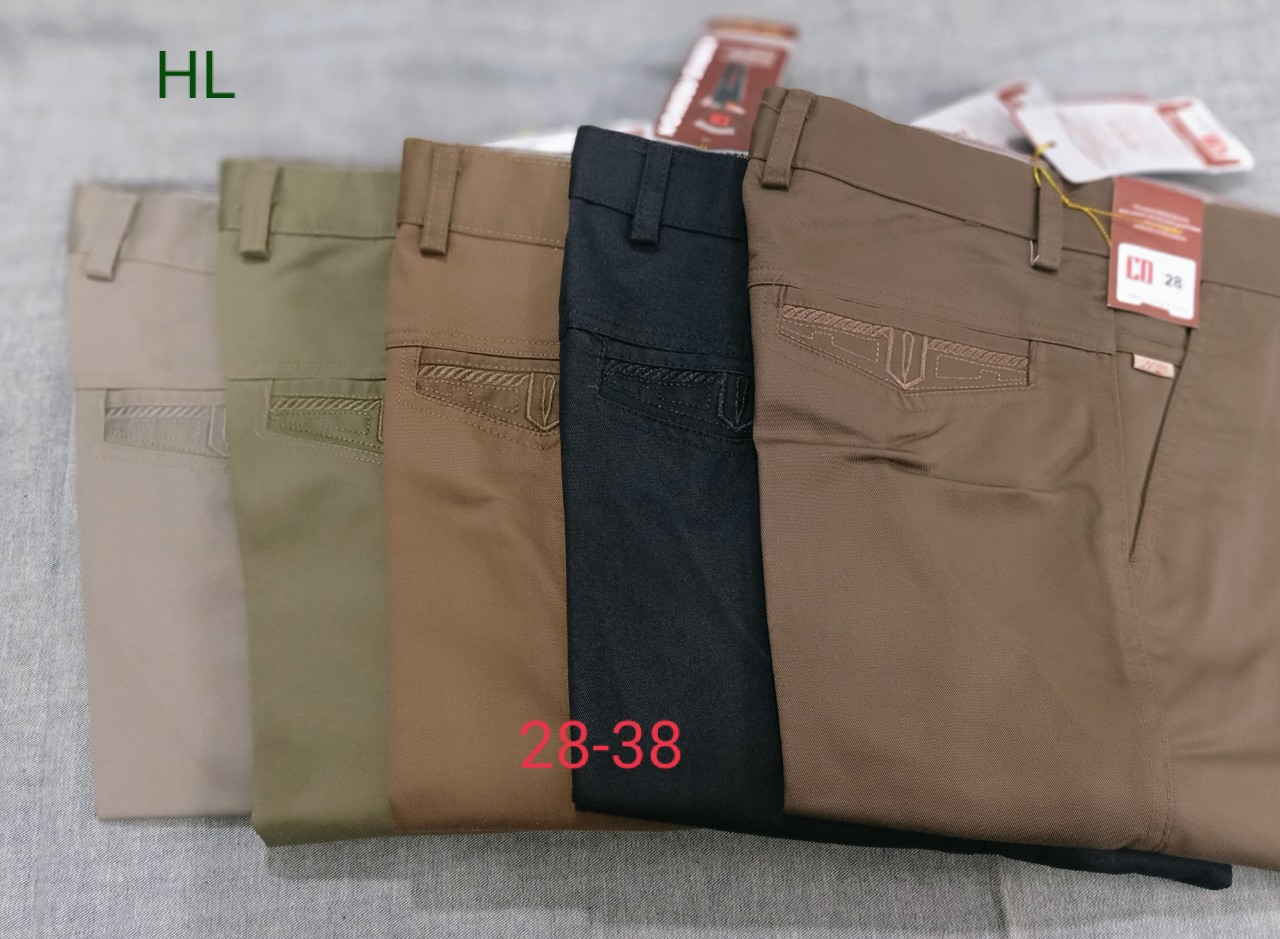 Quần Kaki Dài Trung Niên Ống Đứng