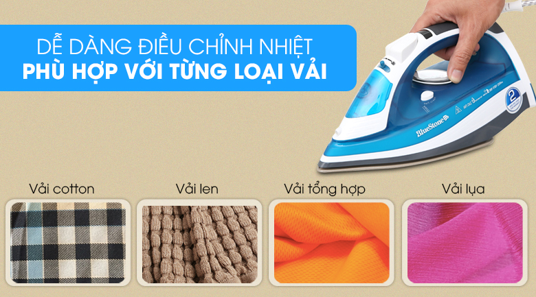 Bàn ủi hơi nước Bluestone SIB-3831