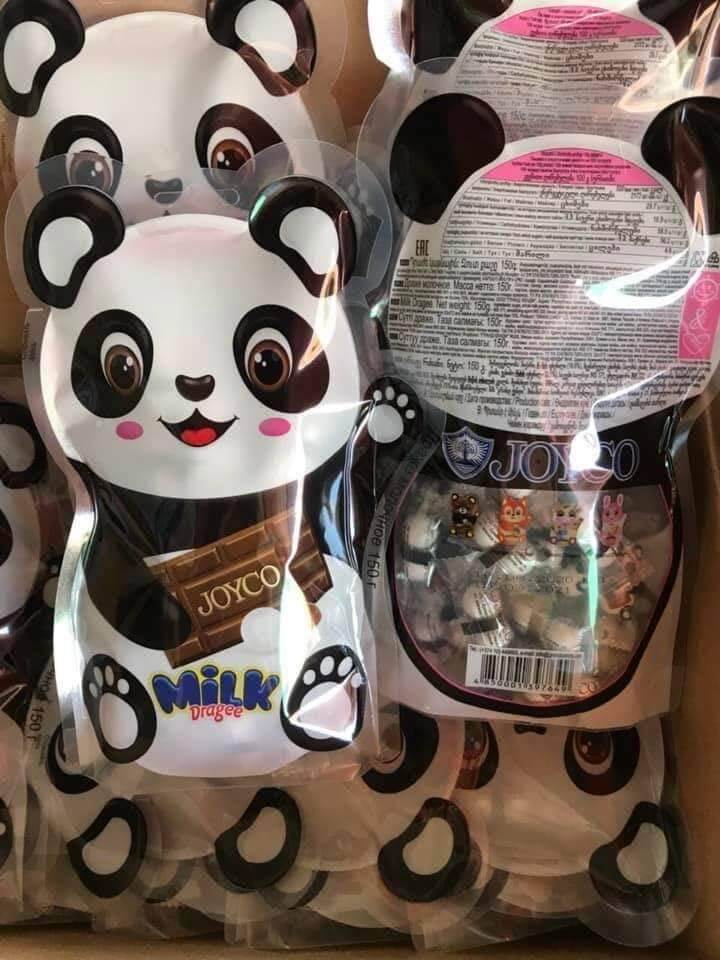Kẹo socola gấu trúc Joyco Nga Gói 150g