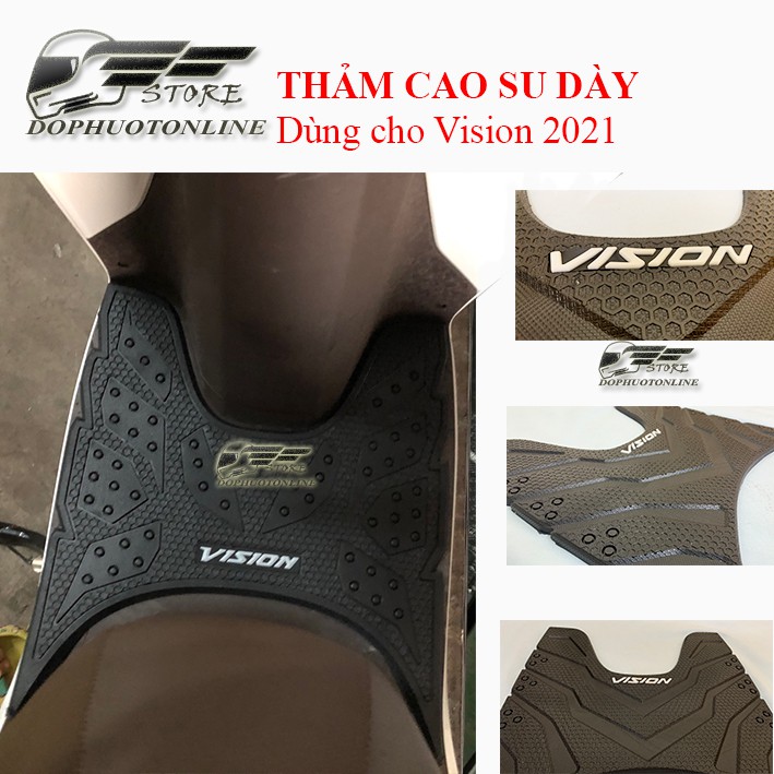 Thảm sàn cao su vision 2021 loại dày cực bền