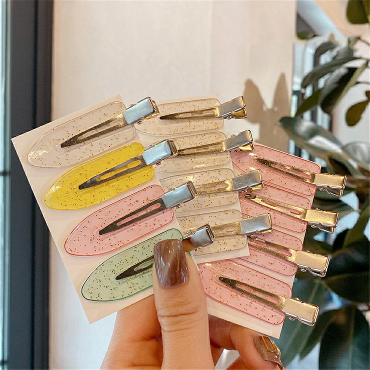Bộ 04 Kẹp tóc mỏ vịt giữ tóc không gãy nếp