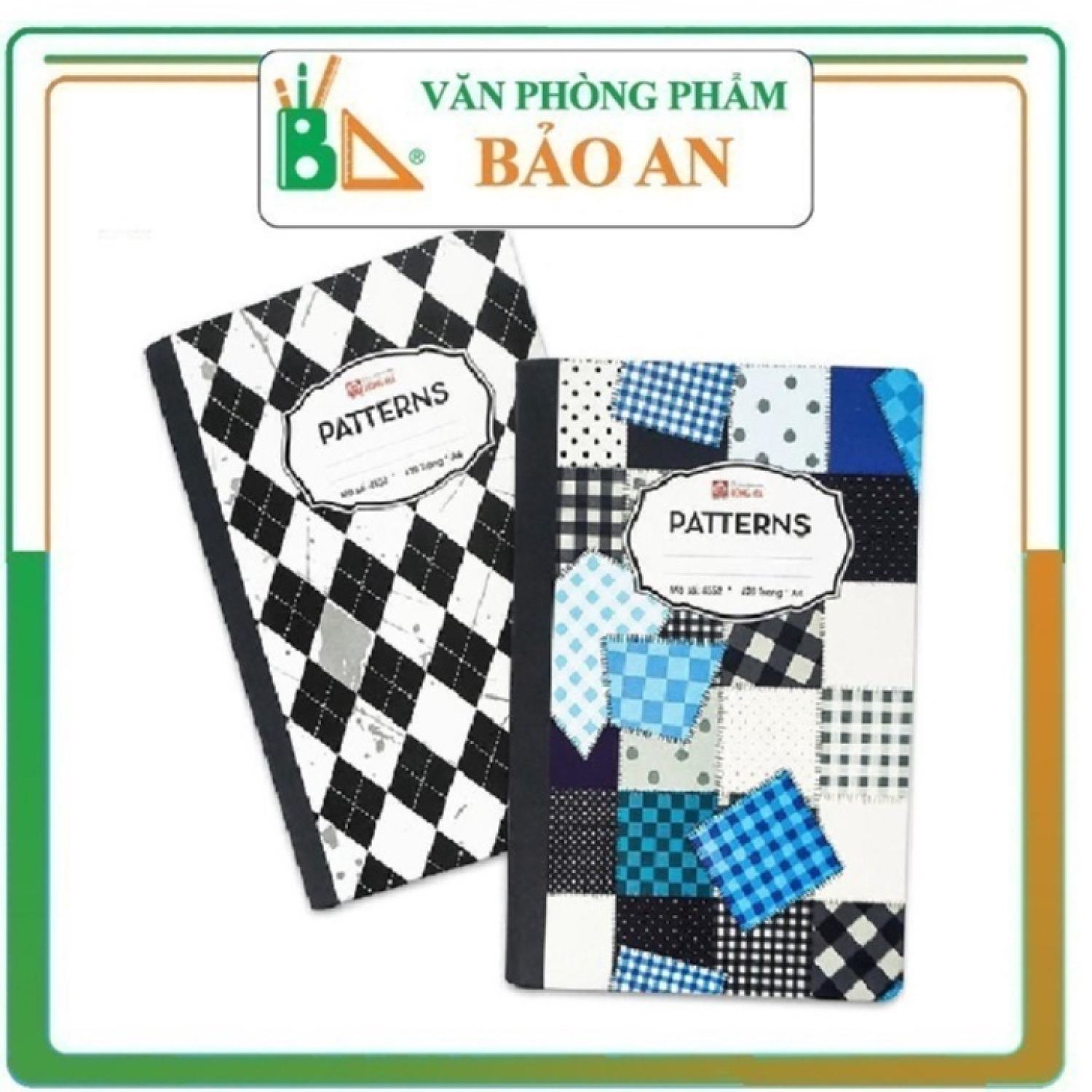 Sổ kẻ ngang Hồng Hà 420 trang Patterns