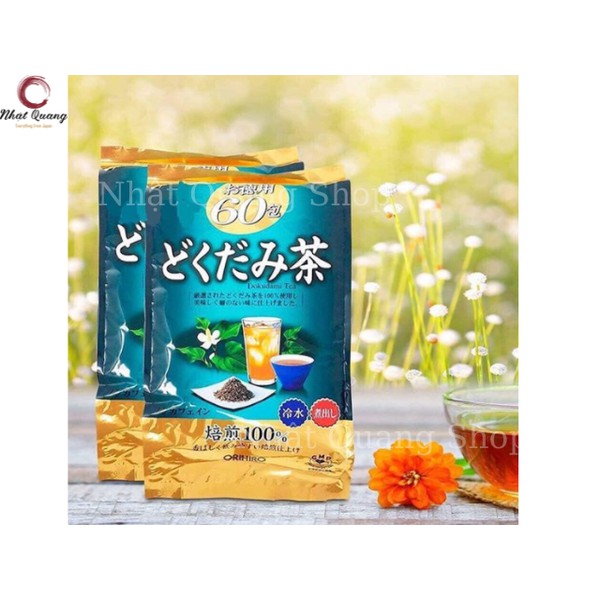 Trà diếp cá orihiro 60 gói (Hàng nội địa Nhật Bản )