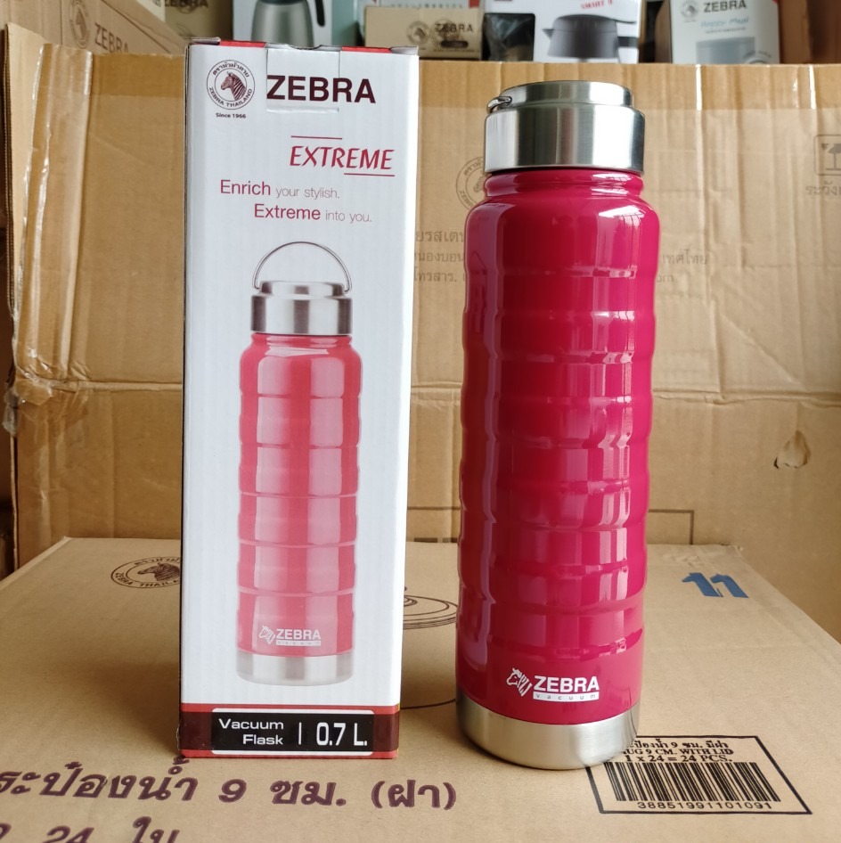 [HCM]Bình giữ nhiệt Inox 700ml Extreme - Zebra Thái Lan - 112632- 3 màu
