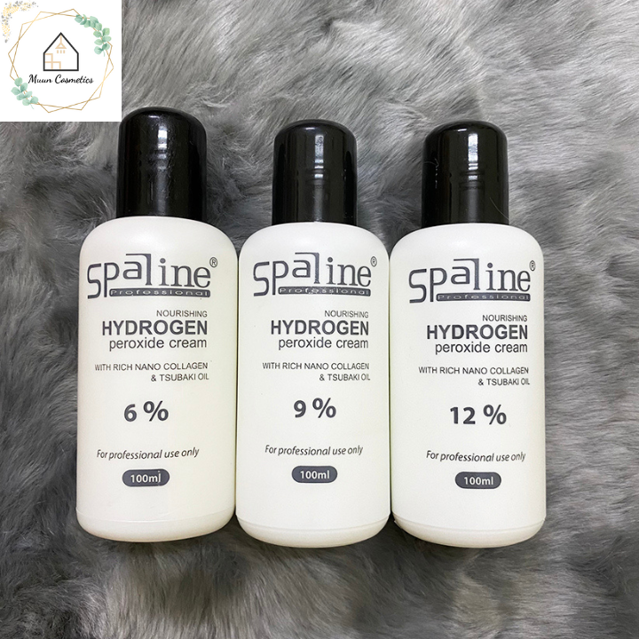 Oxygen dyeing assistant spaline lavox 6%, 9%, 12%