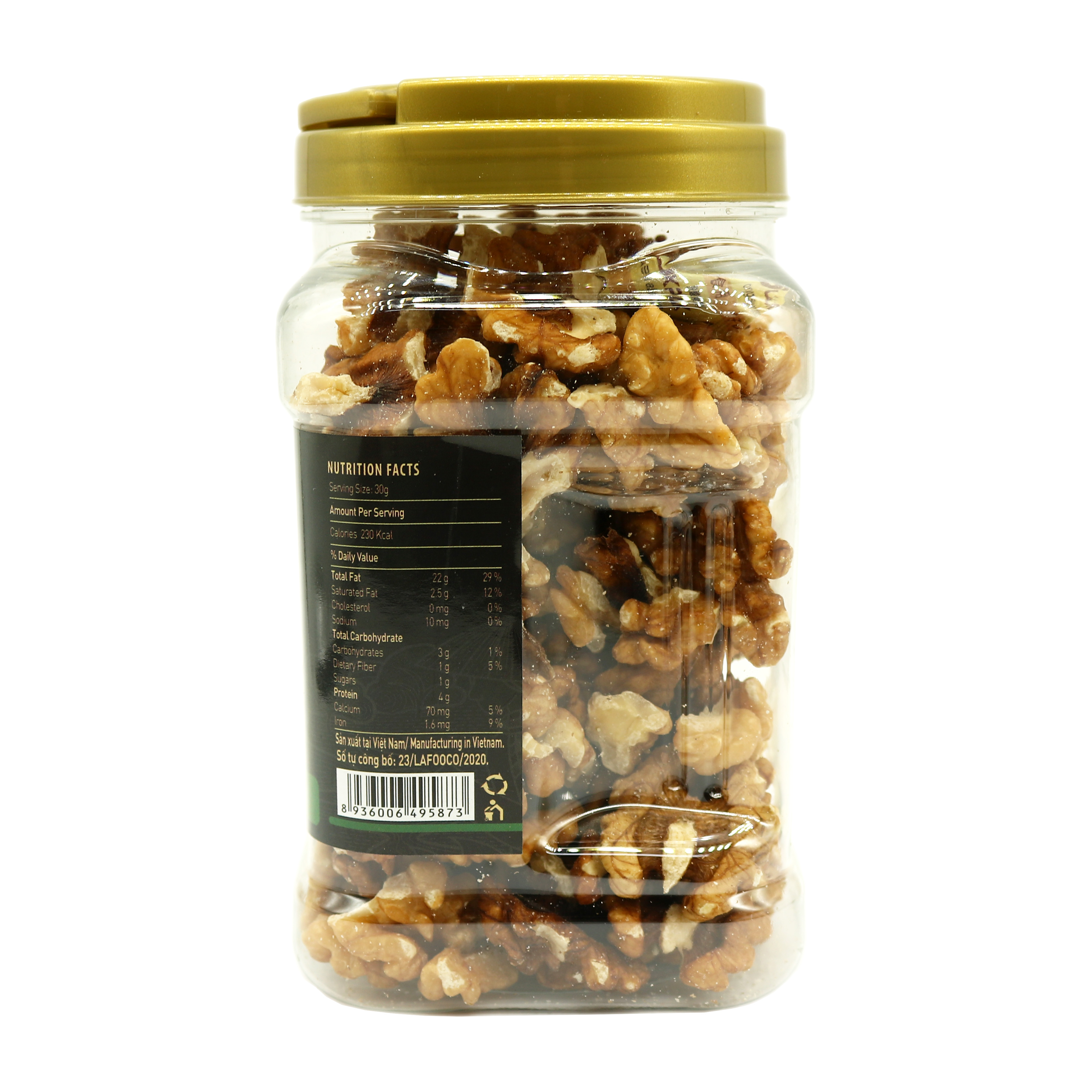 Nhân Óc Chó Mỹ Sấy Không Muối LAFOOCO 300g