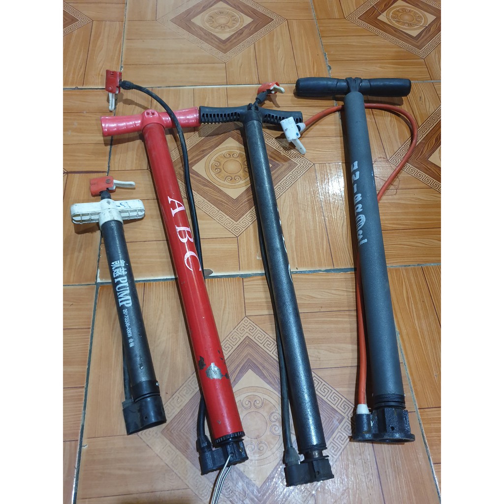 Bơm cầm tay, bơm xe mini - xe đạp - xe máy