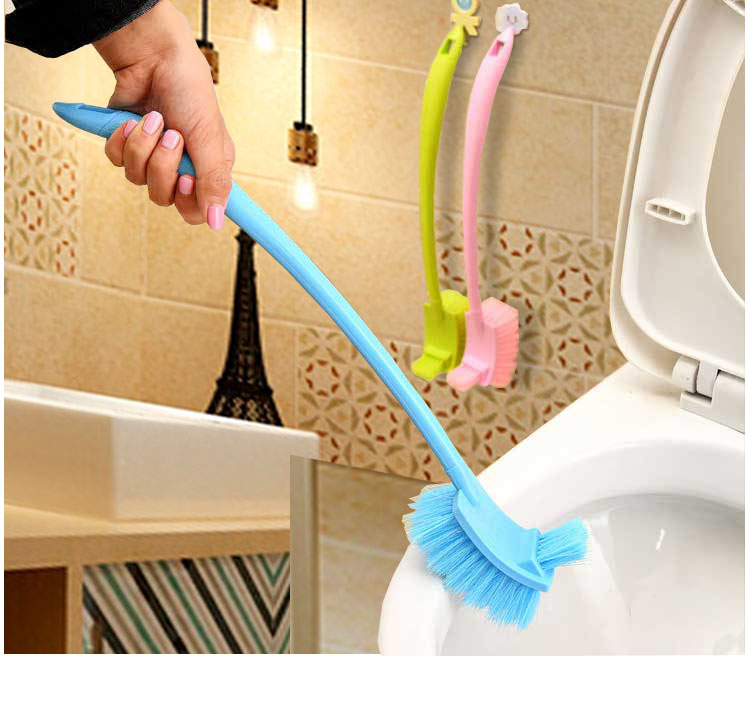 Chổi Cọ Toilet 2 Đầu Cọ