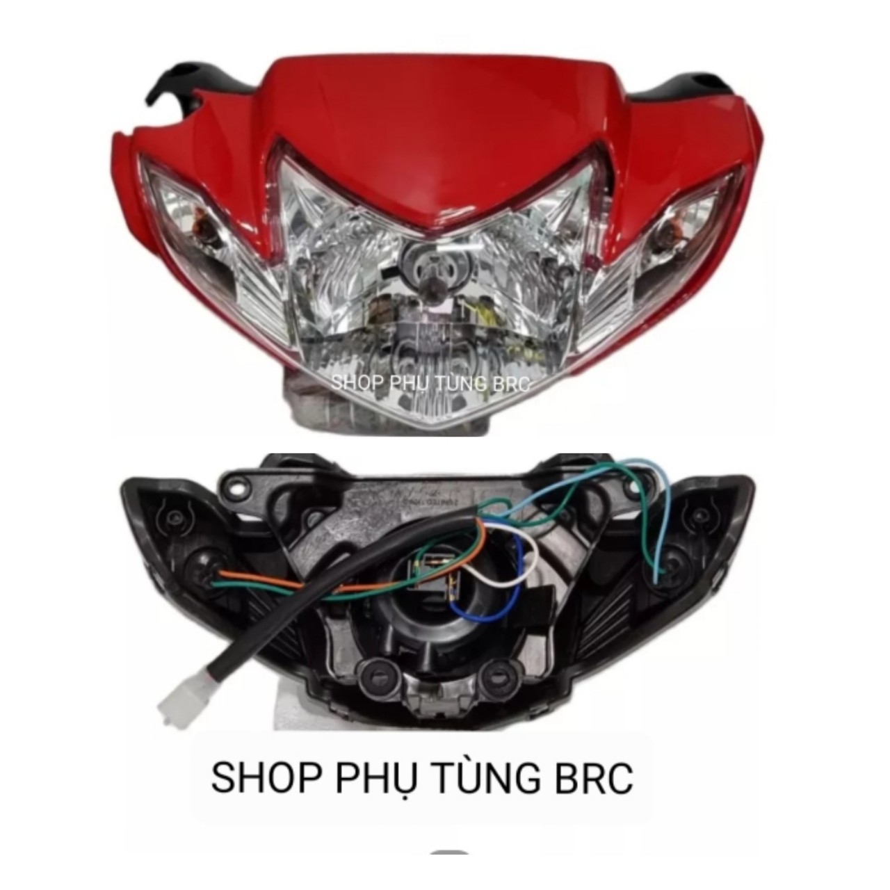 [ SIRIUS DĨA ] Bộ đầu đèn xe SIRIUS bánh dĩa ( Tặng kèm bợ cổ )
