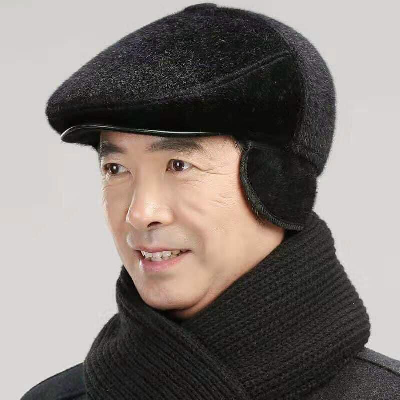 Mũ Lông Bịt Tai Cho Bố