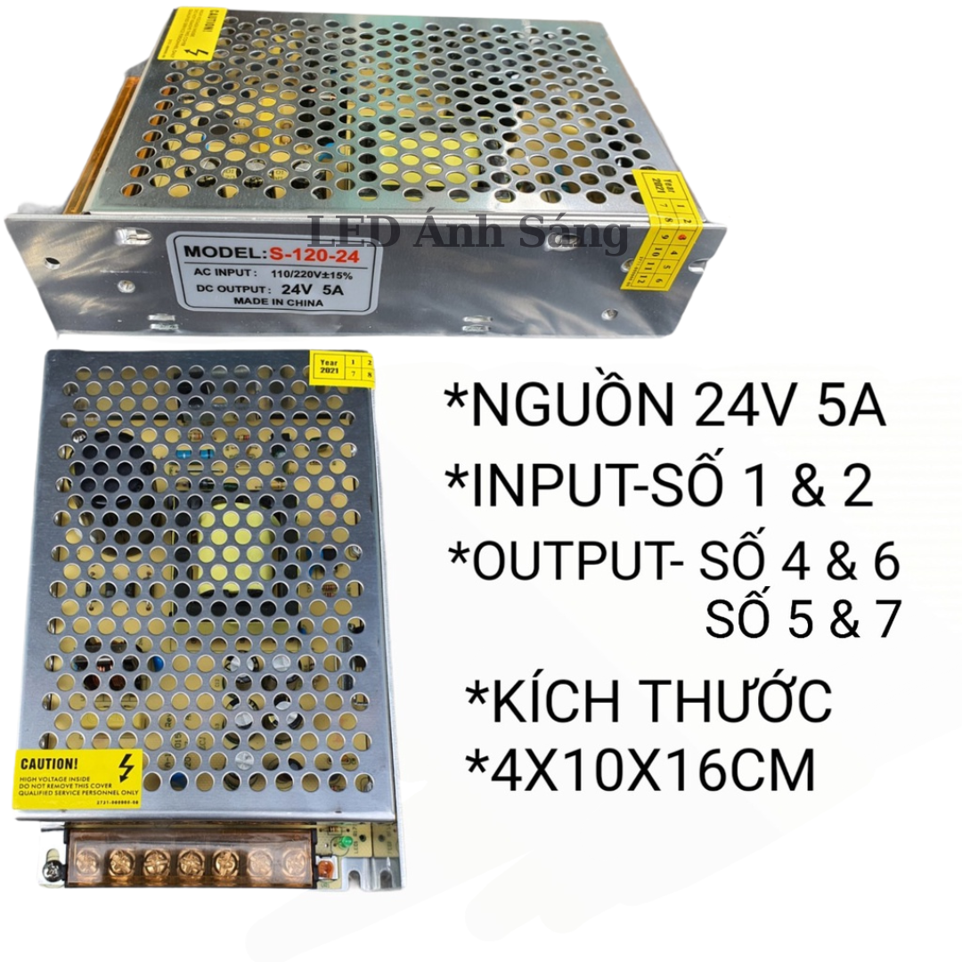 Nguồn Tổ ong 24V - 5A 10A 15A 20A 30A
