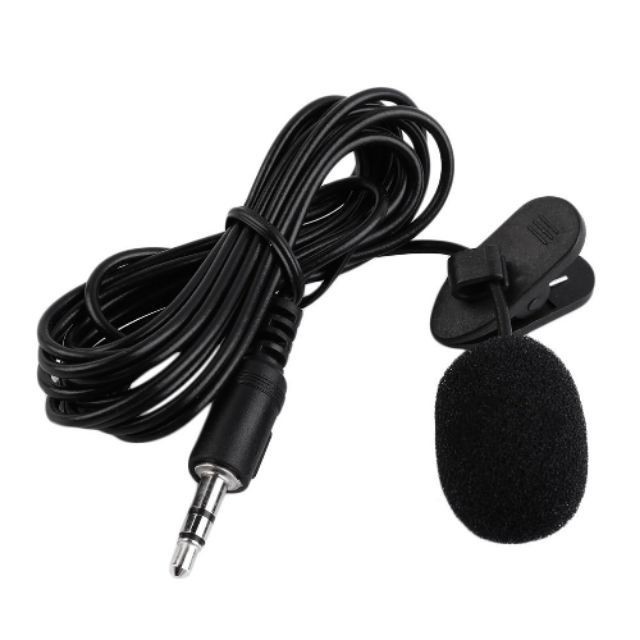 Micro Cai Ve Ao - Jack Cắm 3.5Mm (Chốt Gài Bằng Nhựa)