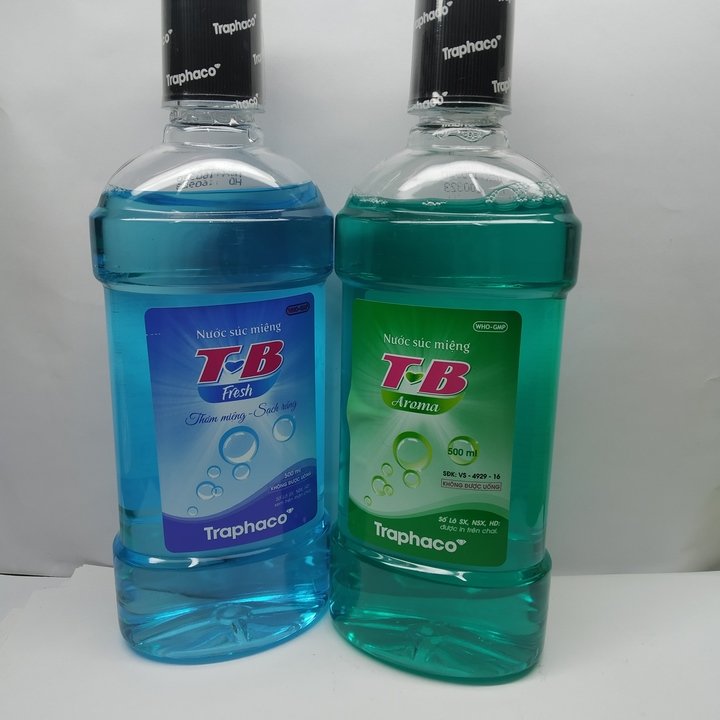 Nước súc miệng T-B FRESH - Chai 500ml