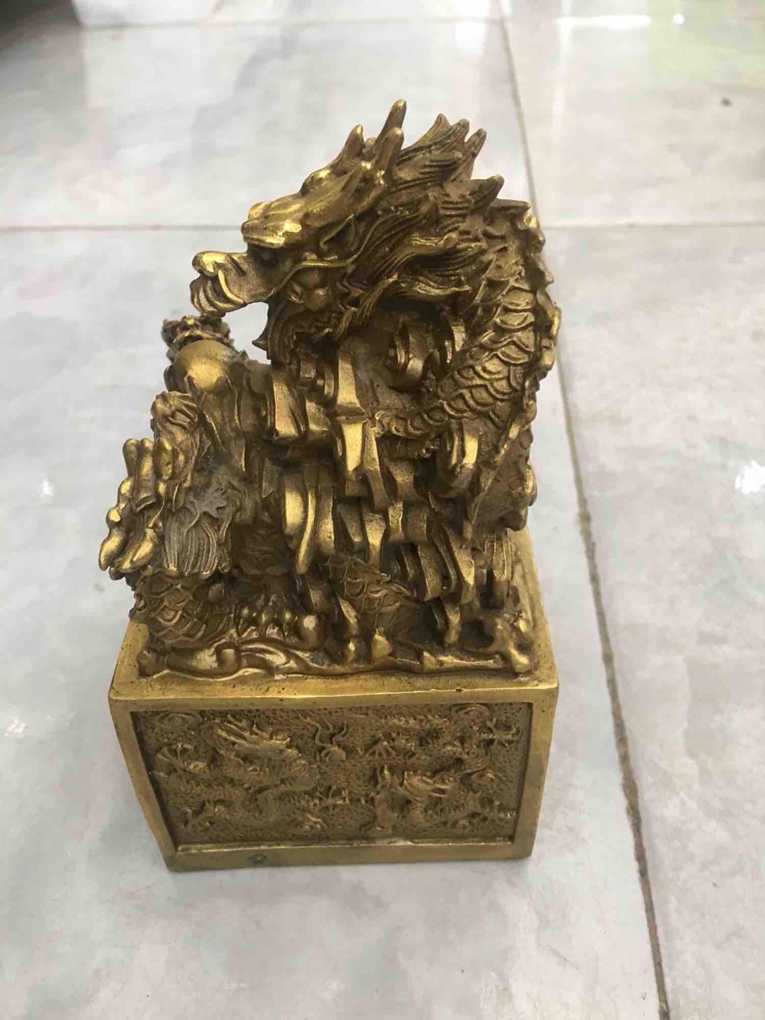 Long ấn đồng phong thuỷ quyền lực