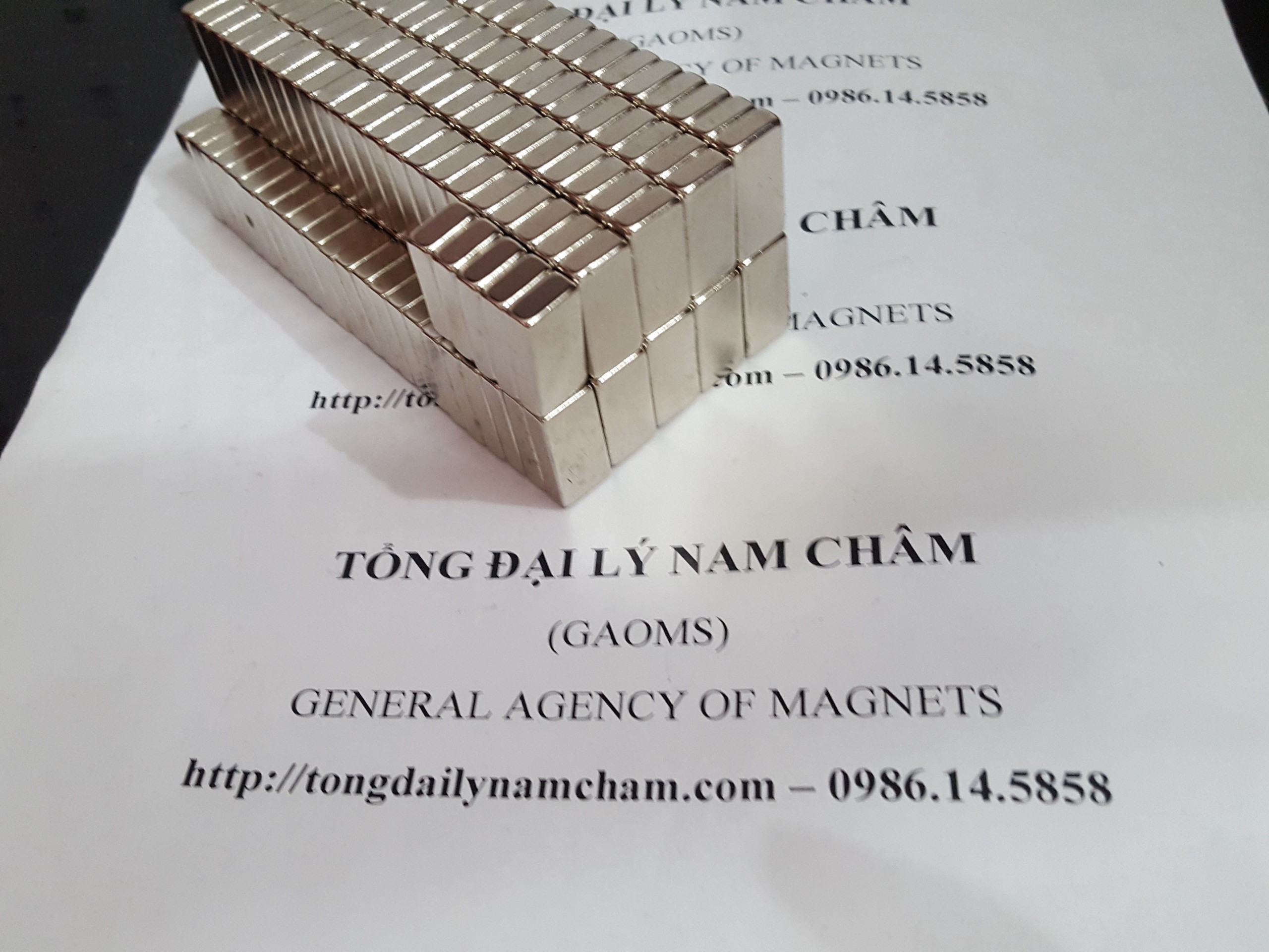 20 viên nam châm 20x10x5mm