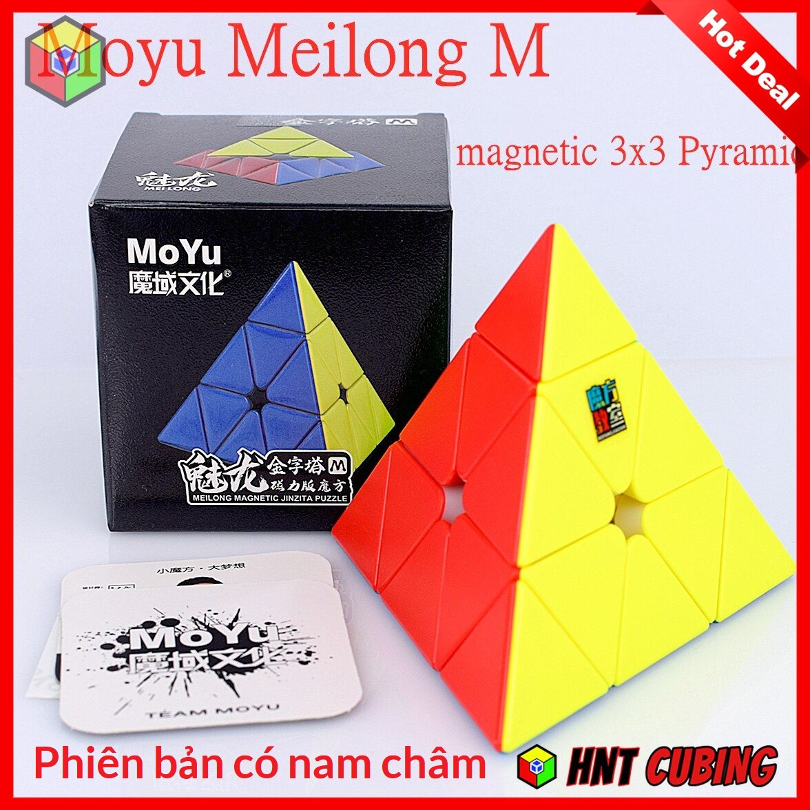 Rubik biến thể Tam Giác 4 Mặt MoYu Pyraminx