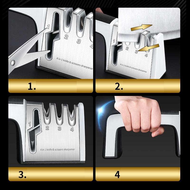 Dụng cụ mài dao 4 loại 23cm