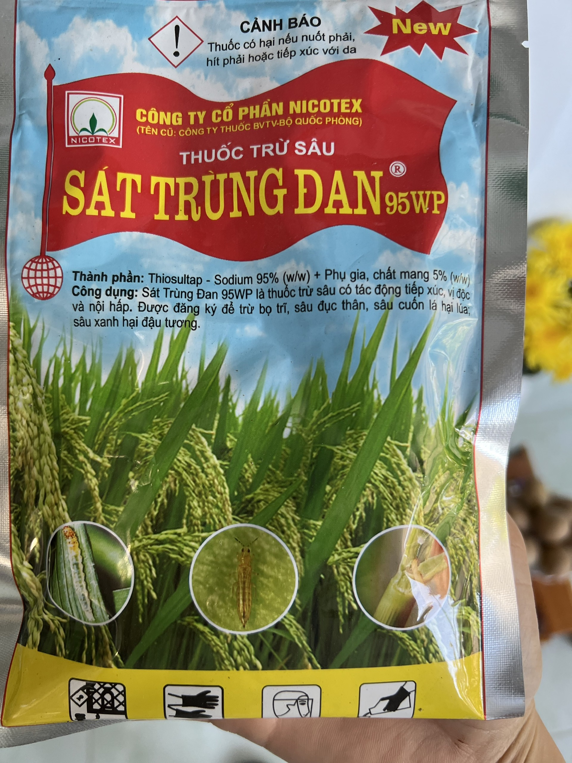 HH80 SÁT TRÙNG ĐAN 95WP/100GR TRỪ SÂU