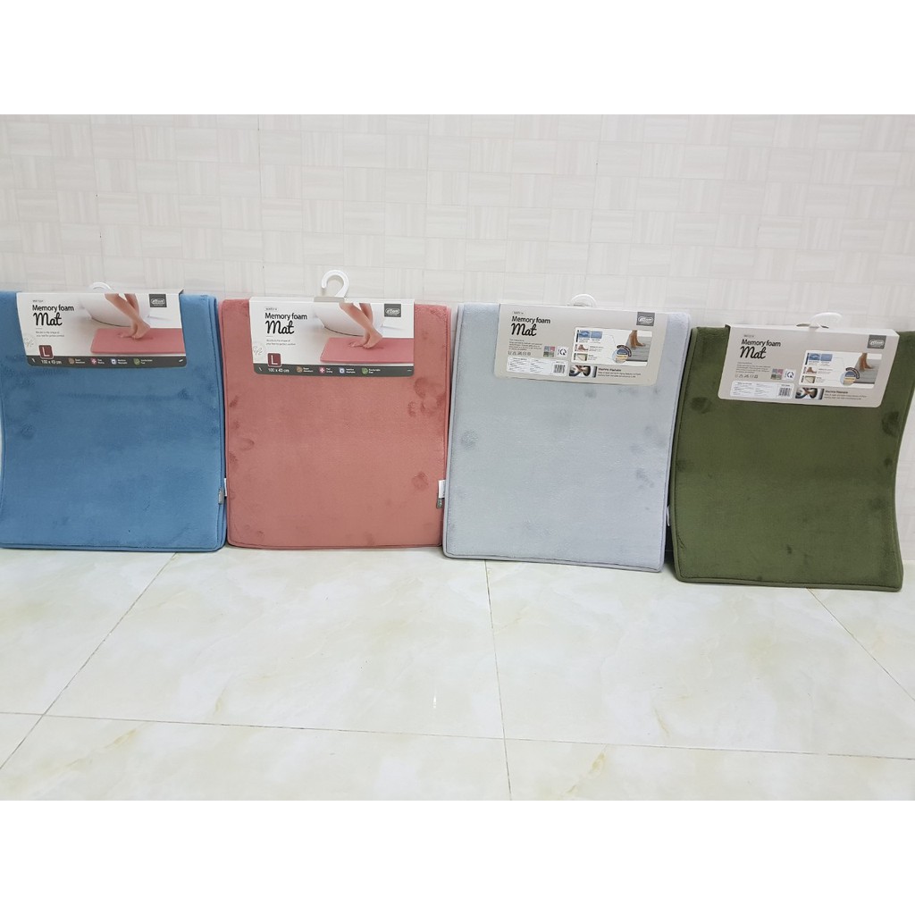 [Nhập RS0822 giảm 30k cho đơn 99k]Thảm chùi chân lock&lock Memory Foam Size L MAT514
