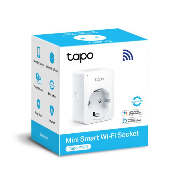 [ View Now ] Tp-Link P100 Smart Socket, Remote Control – On/Off Connected Devices, Set Schedule – Timer, Remote Mode – Automatically Turn Device On And Off At Different Times To Make Someone Feel At Home.